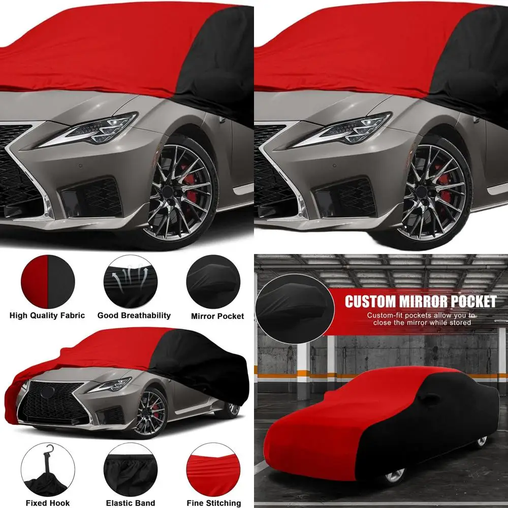 

Custom-Fit Indoor Satin Car Cover for Lexus RC300/350 F Sport, 2015-2025 Models - Dust & Moisture Protection for Garages & Shows