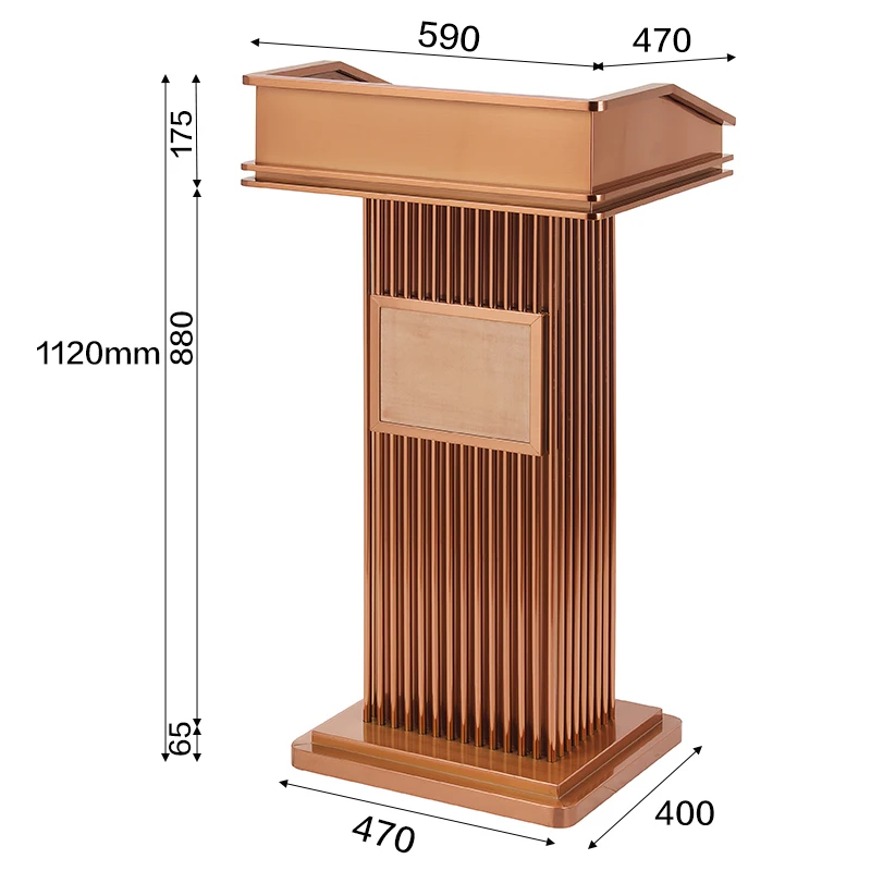 Lecture Desk, Speaking Desk, Sales Department Reception Desk, Store Reception , Light Luxury Shopping Guide , Customer
