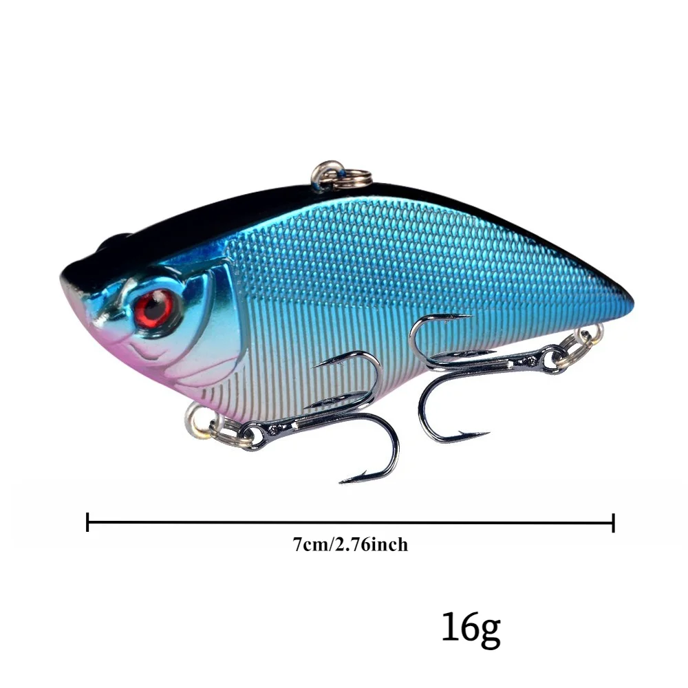 1 Buah Umpan VIB Long-Cast 7Cm - Fishing Hook Treble ulasan dan harga