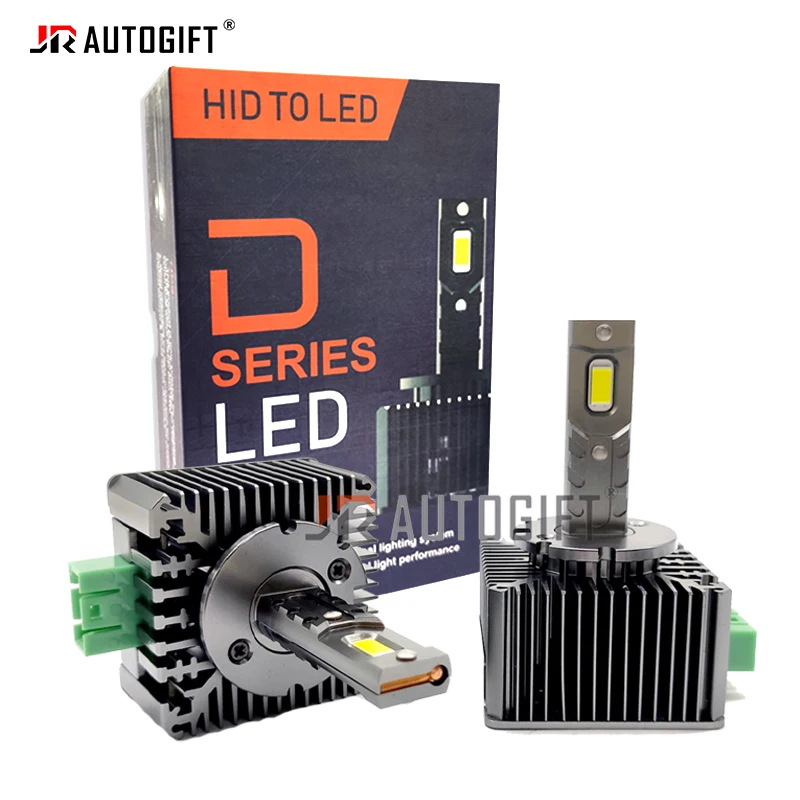 D1S D3S LED Headlights 40000Lm D4S D5S D2S D8S Auto Bulbs Canbus Two-sided 110W D1R D2R D3R D4R Car Lamp 1:1 Xenon HIDV