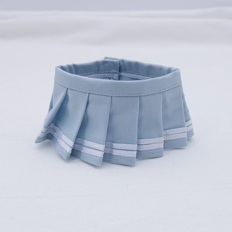 작은 선물 귀여운 주름치마 20cm 면 인형 패셔너블하고 아름다운 Kpop 플러시 인형 의류 고품질 인형 액세서리