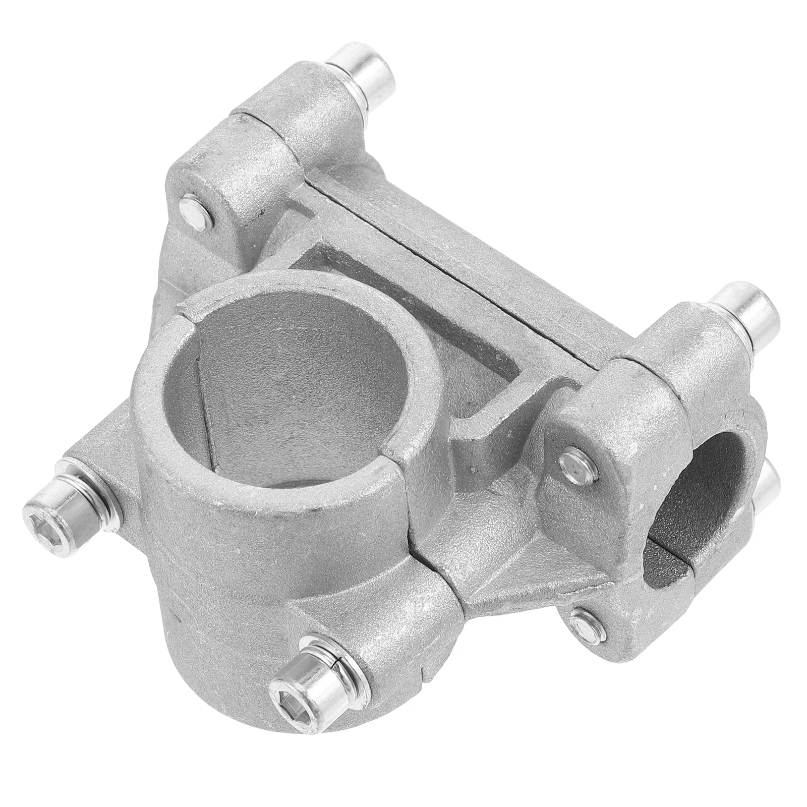 

Aluminum H Bracket Clamp for 26mm 28mm Lawn Parts Manual Lawn Mower Parts Base Push Mower Gardening Tools Accessories