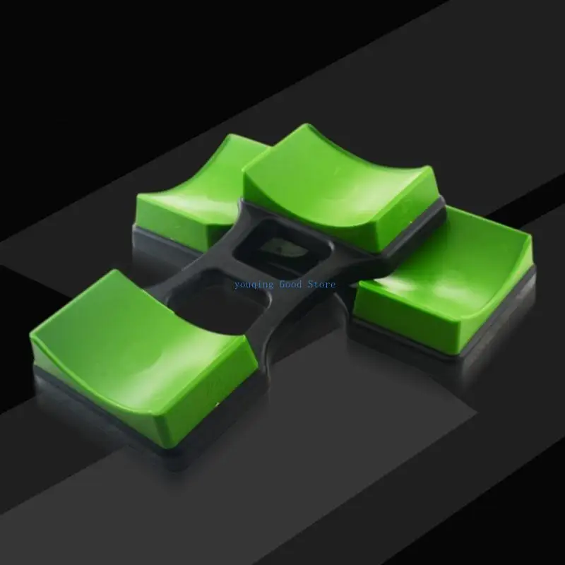 

N58B 4Pcs Dumbbells Plastic Display Stands Small Dumbbells Rack Dumbbells Bracket