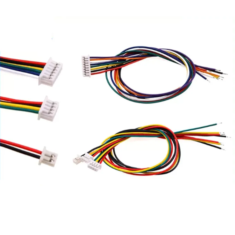 10pcs MX1.25mm 2/3/4/5/6/7/8/9/10/11/12Pin Electronic Terminal Wire Cable Connector 28AWG Plug 10CM/20cm/30CM Long