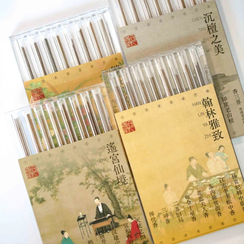 Ancient Method Incense Stick Natural Agarwood Sandalwood Fragrance Household Inside Office Drinking Tea Purifies Air Joss Stick