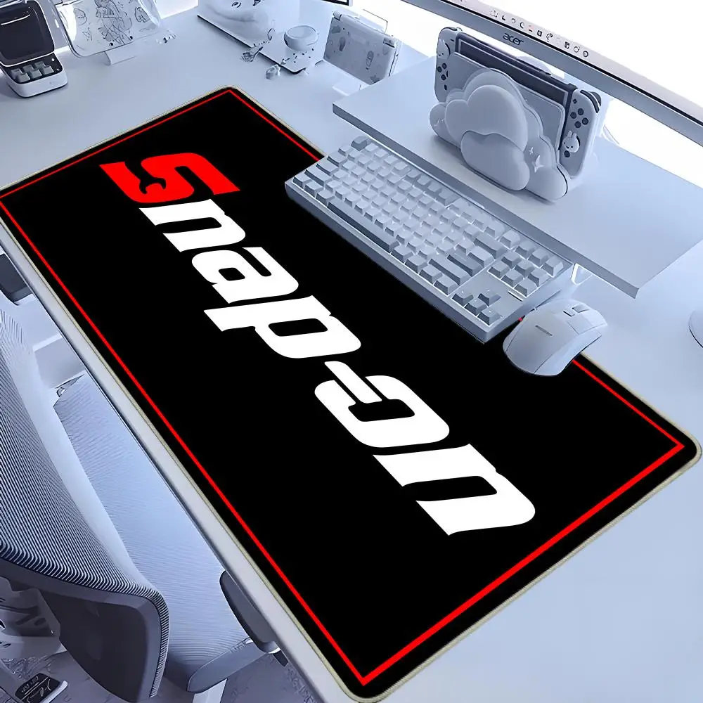 Muismat Snap-on rubberen muismat Gamingaccessoire Pc Gamerkast Tapijten Kantoor Computer Bureaumat Vergrendelbare rand Toetsenbordmatten