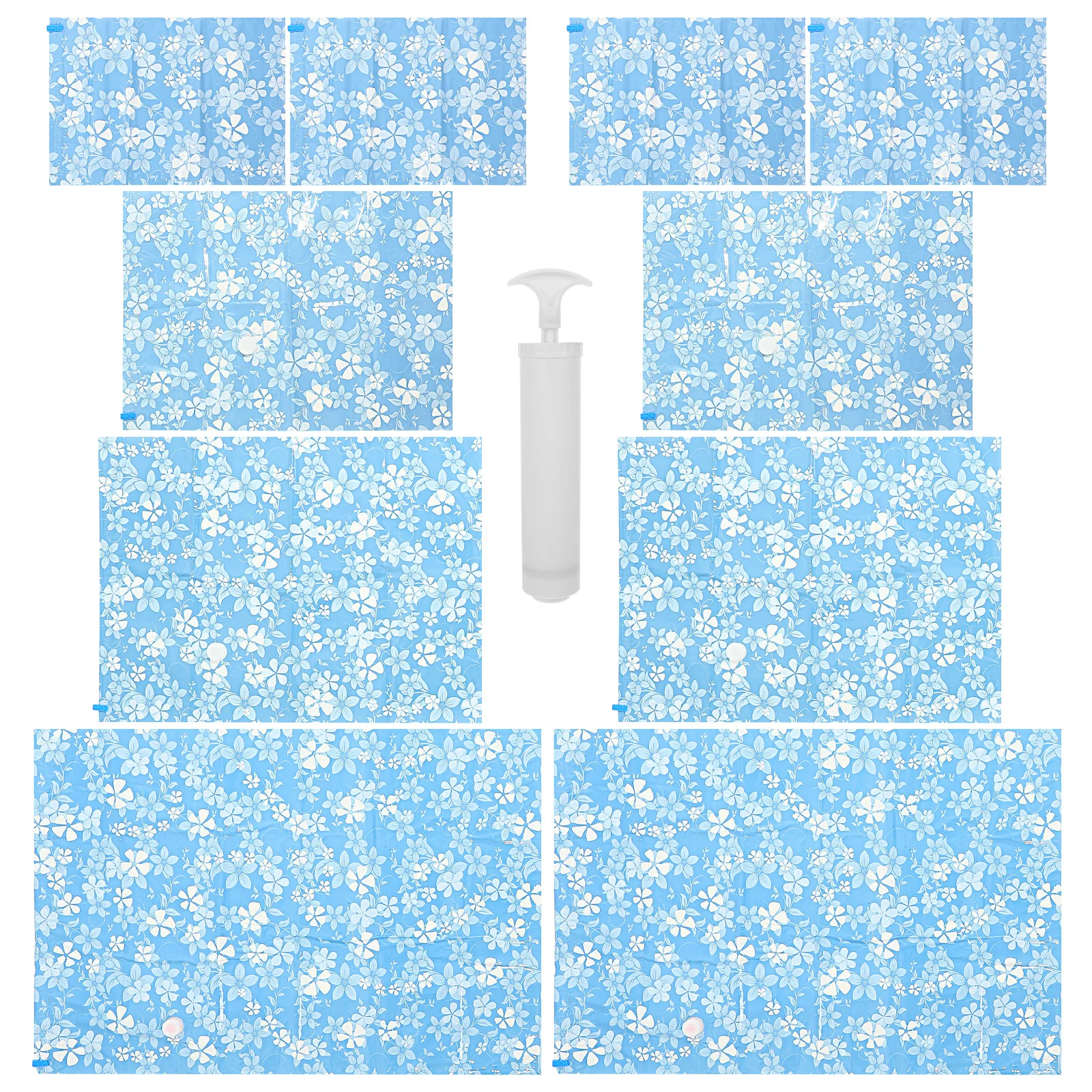 

11 Pcs Compression Bag Set Suction Bags for Travel Quilt Vacuum Seal Clothes Storage