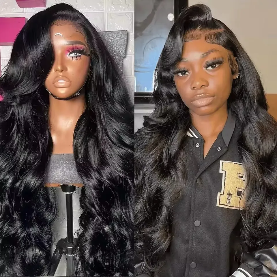 

Парик Body Wave 40 дюймов, 13x6 HD Lace Frontal, из натуральных человеческих волос, HD Lace Wig 13x4, предварительно выщипанный, бразильские волосы, для чернокожих женщин