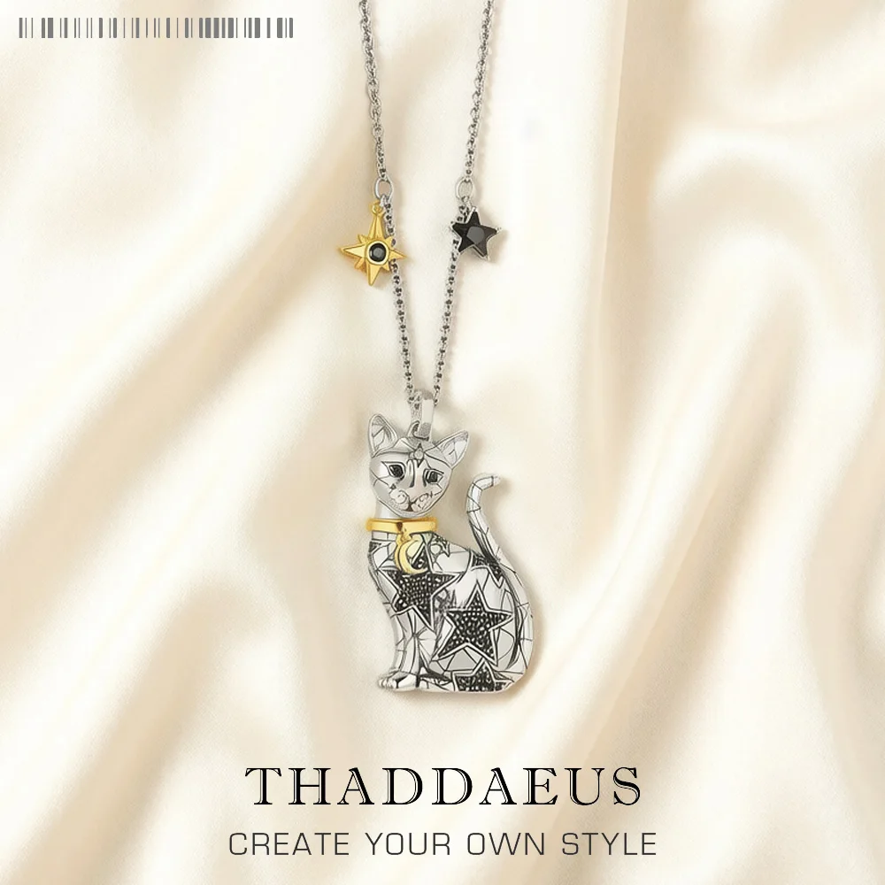 Chain Necklace Star Cat Brand New Fashion Jewelry Cute Gift For Women