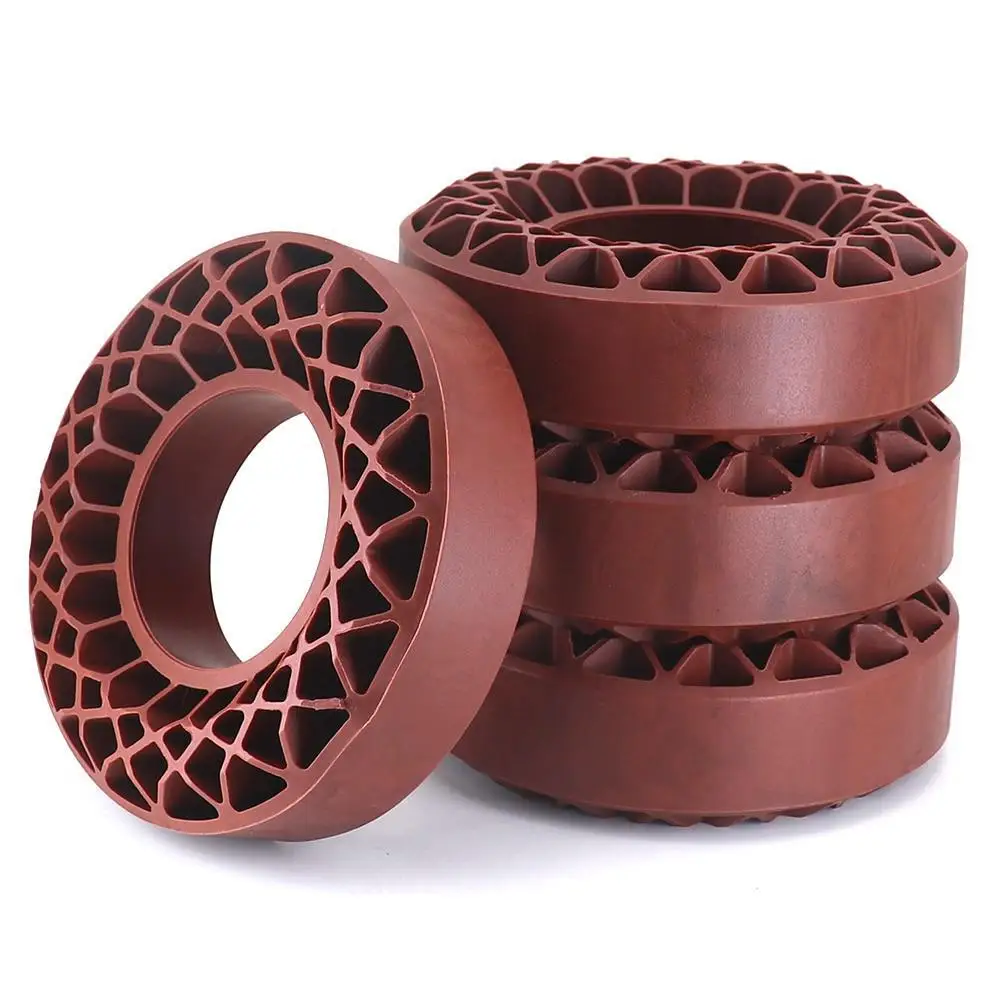 Para 1/10 de escalada de controle remoto traxxas trx4 scx10 capra tf2 gen8 rgt yikong d90 ultra-macio inserção de borracha de silicone de 1.0 polegadas para