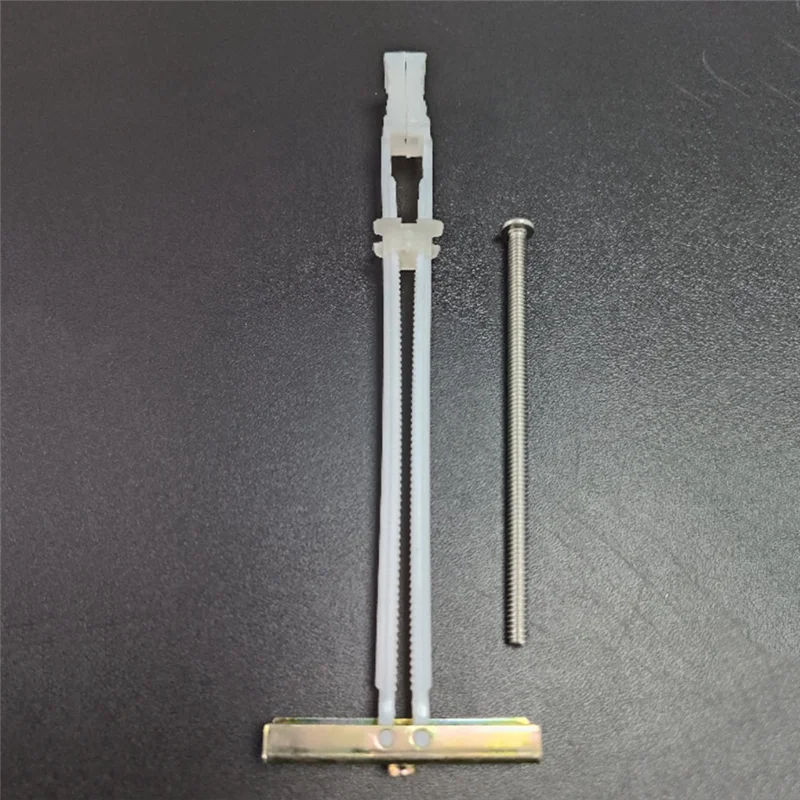 MAKE-Ancla para paneles de yeso con pernos incluidos para 1/4 en 20, anclajes huecos para paneles de yeso para kit de montaje de TV, duración para paneles de yeso cada uno en 1/2 pulgadas, 1