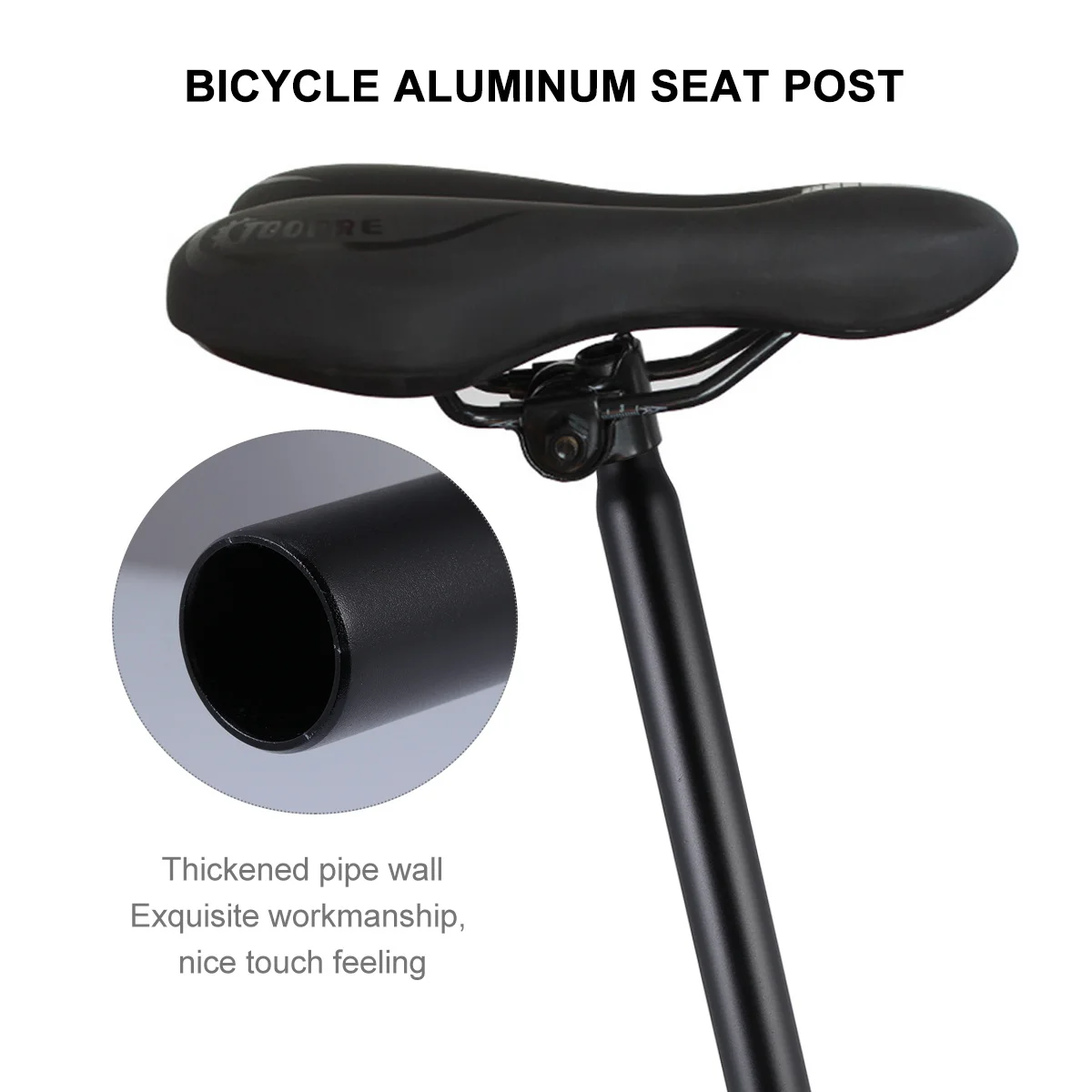 

Aluminium Alloy Bike Seat Post Durable Practical Simple Design Easy Install Suitable Most Bikes Bike Seat Post