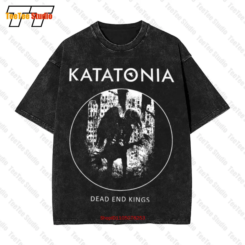 Katatonia-Dead End Kings-Progressive Rock Opeth Show Vintage Oversized T-Shirt 429N