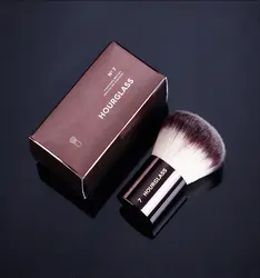 1 pc #7 Finishing Makeup brushes Powder contour Make up brush Portable size exquisite Professional metal handle with box