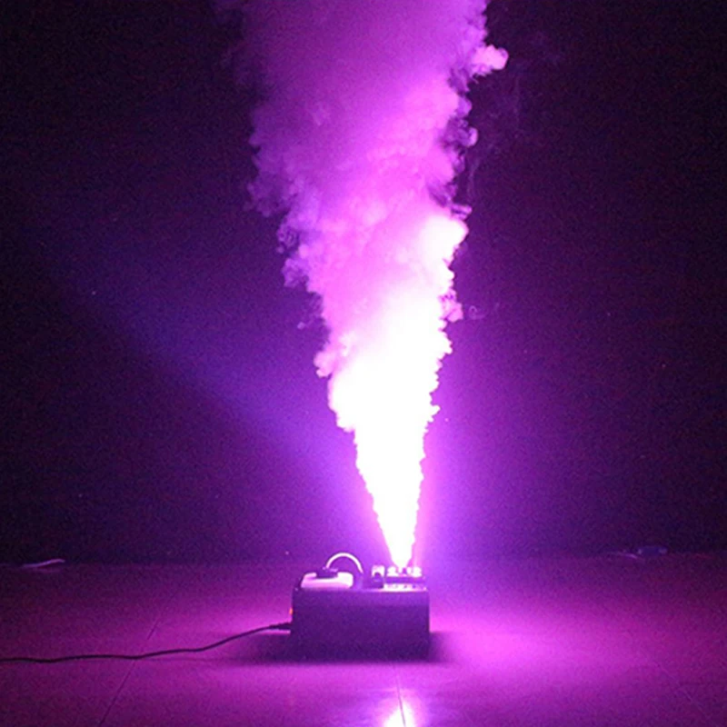 3000W Vertical Air Column LED Smoke Machine 24PCS LED Stage Smoke Fog Machine for Party Wedding Concert Halloween Stage Effect