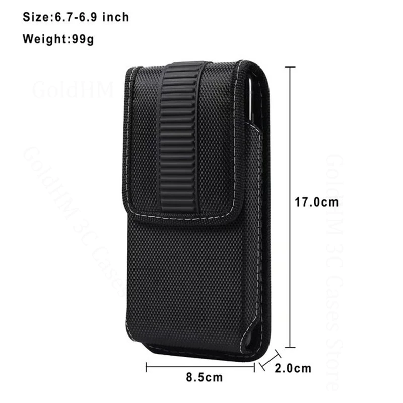 

Oxford Leather Magnetic Case For Xiaomi 17 Pro Max Phone Waist Bag Belt Pouch For Xiaomi 15T 15S Pro mi 15 Ultra 14T 13 12X 12S