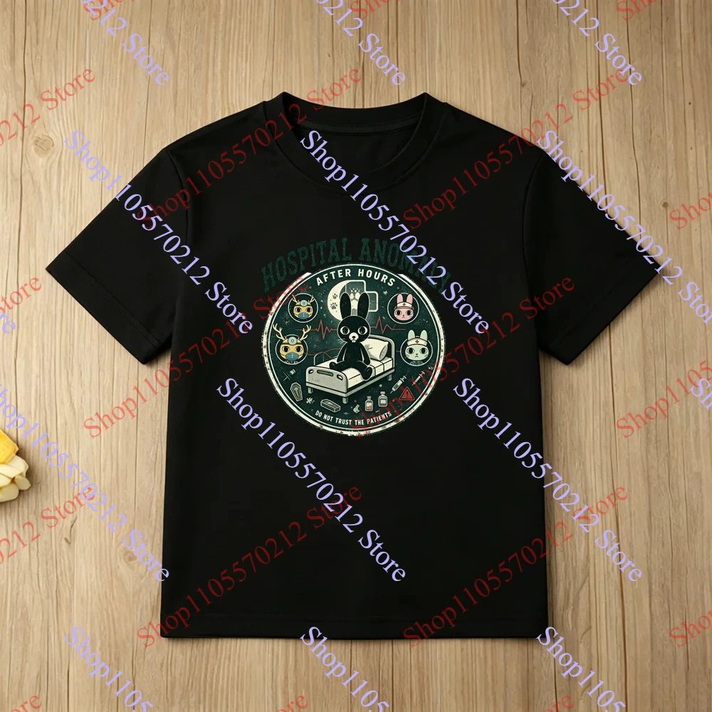 2026HotGame Animal Hospital Character Kids T-Shirt Boys Girls Short Sleeve Cotton Top Game Fans Tee for Summer Top Birthday Gift