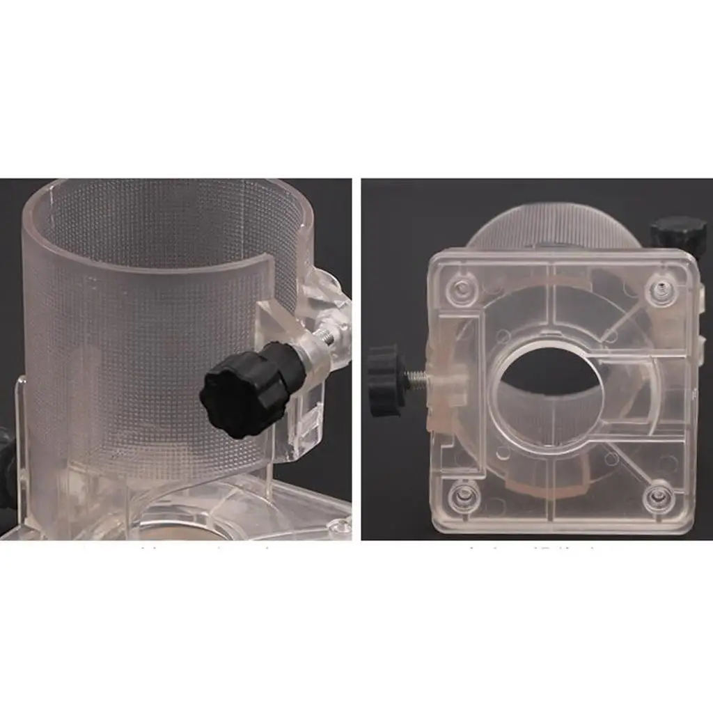 Woodworking Router Base Electric Trimming Machine Protective Cover& Knob