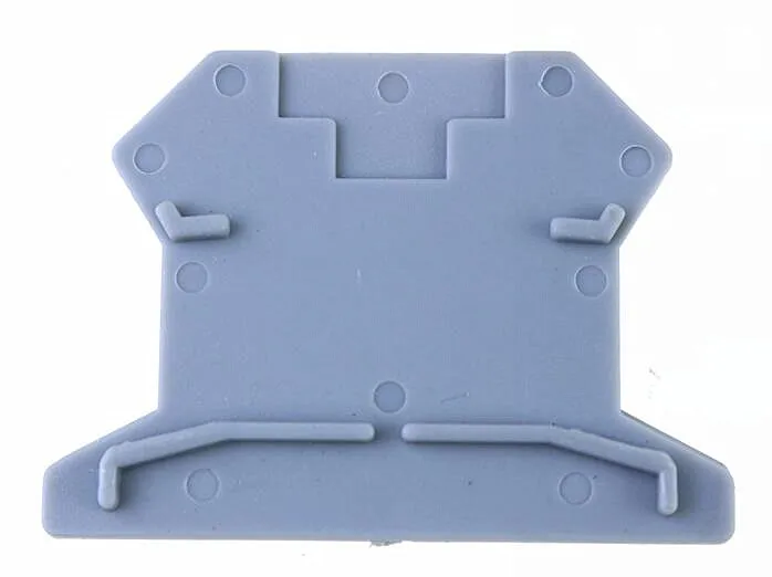 10pcs/lot D-UK2.5/1.5 END PLATE Din Rail Uneiversal screw type Terminal Blocks End Cap FREE SHIIPING apply to UK2.5B UK1.5N