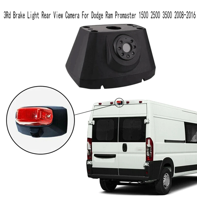 Reverse Rear View Camera Car Reverse Rear View Camera For Dodge Ram Promaster 1500 2500 3500 2008-2016 Reverse Cargo Van Camera