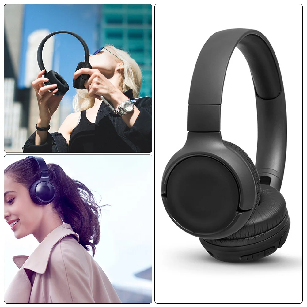 

1 Pair Headphone Ear Cushion Replacement Protein Soft Comfort Noise Isolating For T500Bt Tune600Btnc T450Bt Earpad
