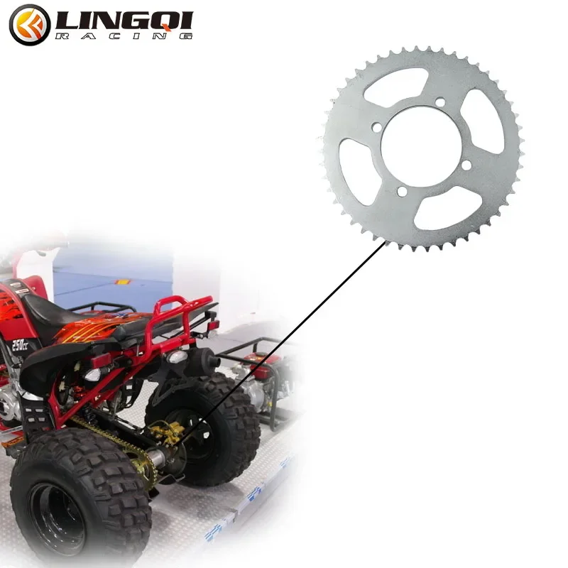 LESQUE Pit Dirt Bike 428 428# Chains 41T 48T Chain Rear Sprocket Cog Wheel Gear For Mini Moto ATV Quad Off Road 4 Wheel Parts