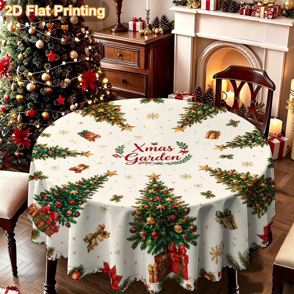 Tablecloth Christmas Gift 2D Graphic Design. Pack of 1