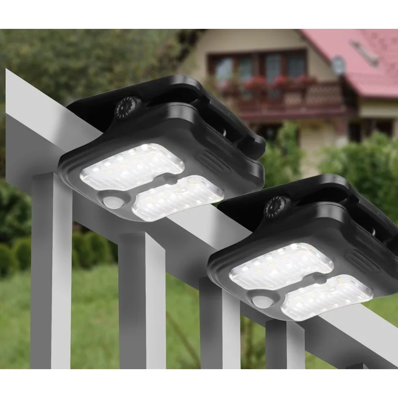 Solar-powered clip-on lamp with mosquito repellent function，20A white oneLEDLamp Beads+10Mosquito repellentLEDLamp Beads，500mAhB