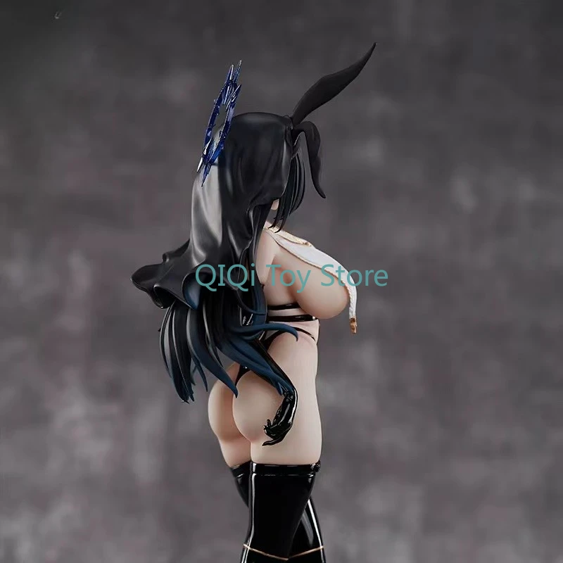 

В наличии Оригинальная коробка Rabbit's Nest Series 1/4 Black Nun Bunny Girl Украшения ручной работы