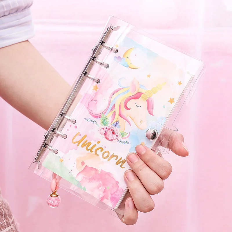 Imagem -06 - Kawaii Pocket Planner Notebook para Meninas Diário Sketchbook Diário Cadernos Bonitos Papelaria Escola Material de Escritório