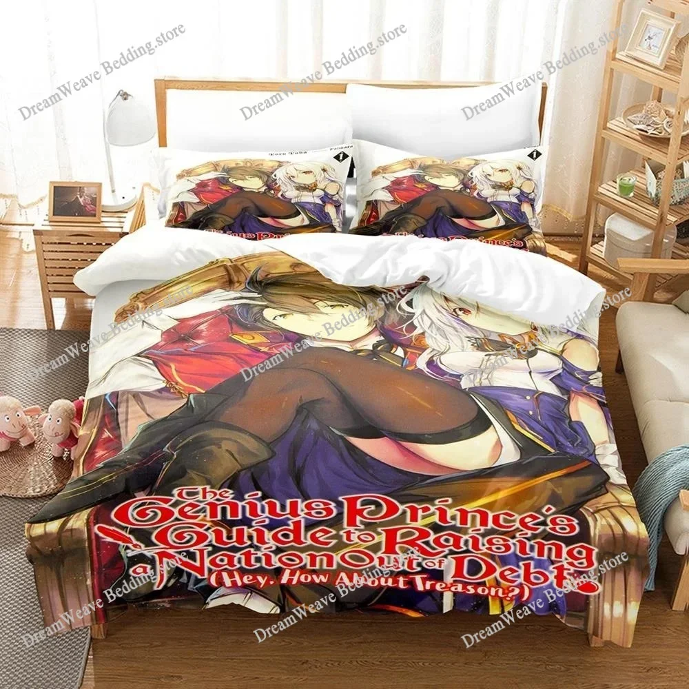 

3D Printing Anime The Genius Prince's Bedding Set Single Twin Full Queen King Size Bed Set Adult Kid Bedroom Duvet Cover Sets963