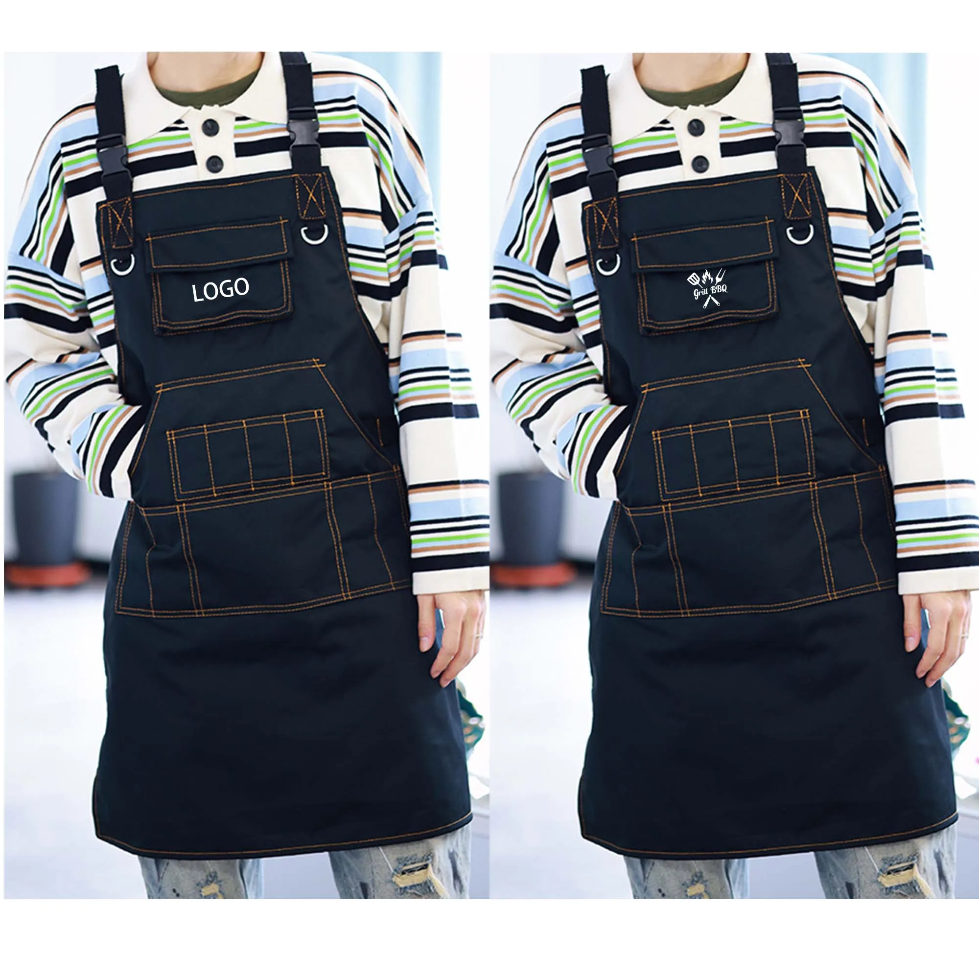 

Woodworking Bbq Canvas High Quality Fashion Waterproof Men's And Women's Universal Apron