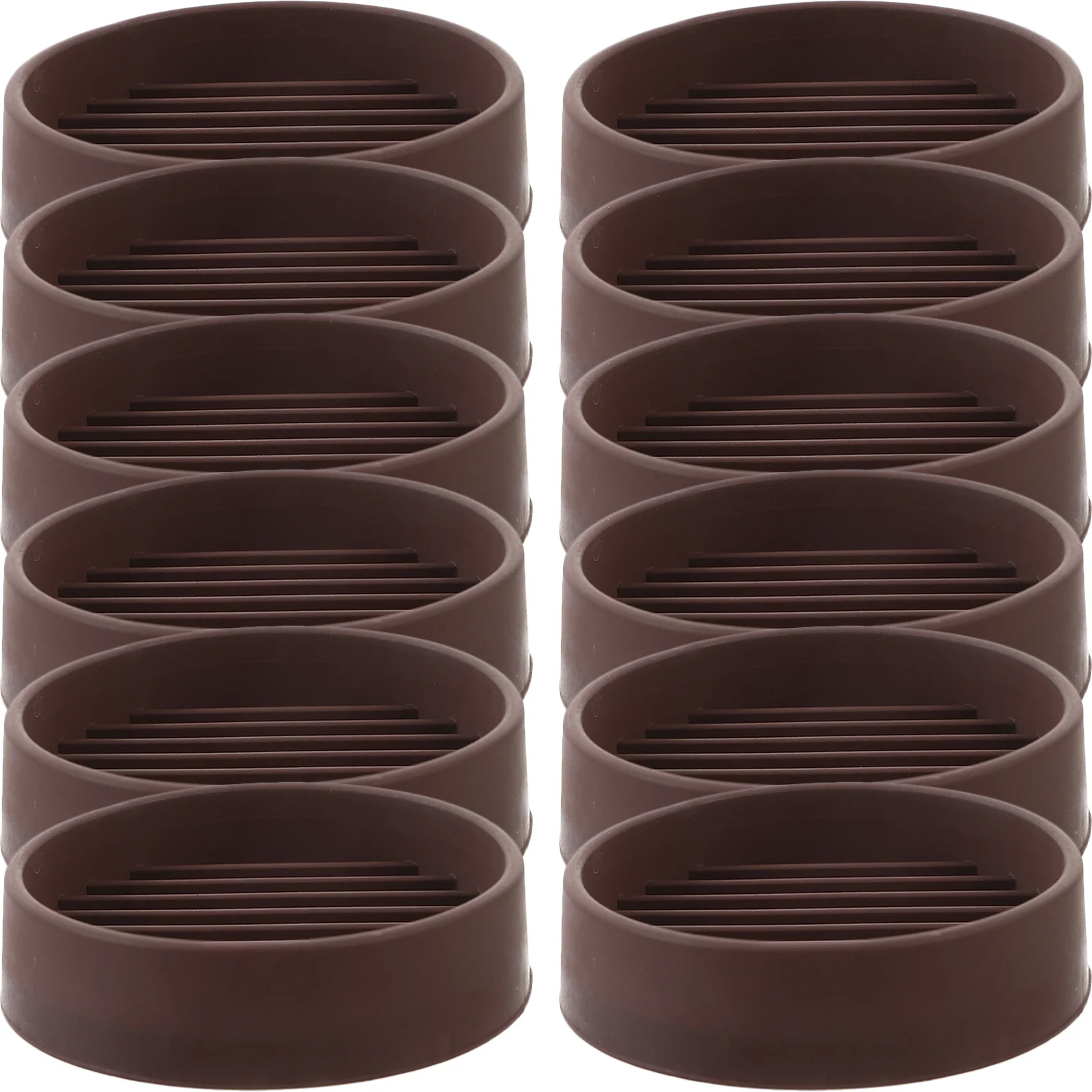 

12 Pcs Furniture Cup Rug Protector Legs Stopper Table Casters Chair Floor Protectors