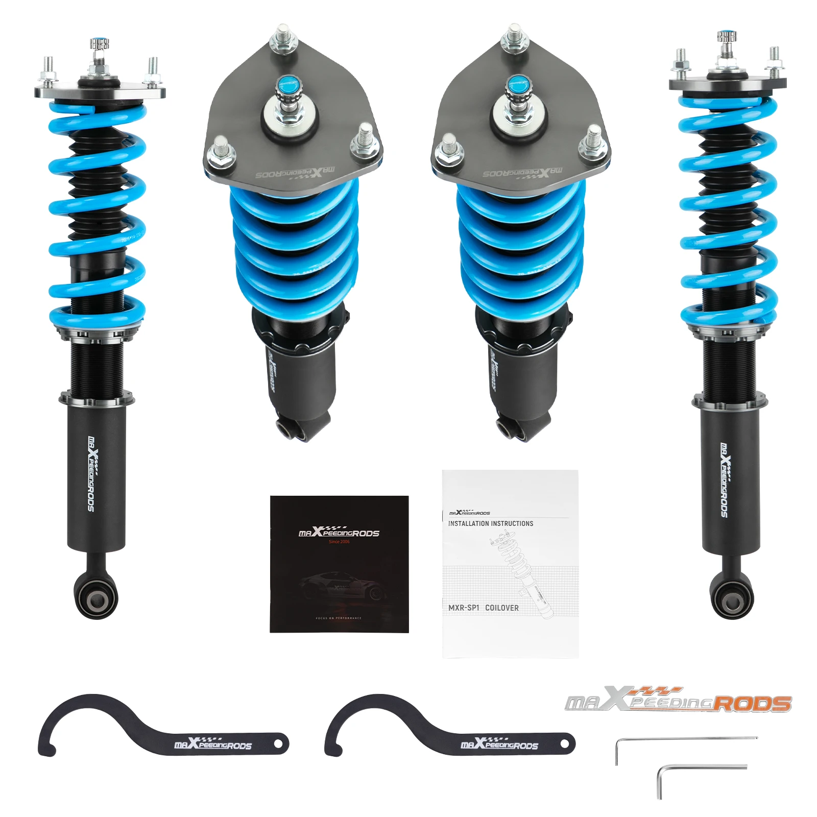 

MaXpeedingrods COT6 регулируемые удары Coilover для Lexus Gs300 Gs400 Gs430 98-05 подвесные амортизационные стойки комплект пружин