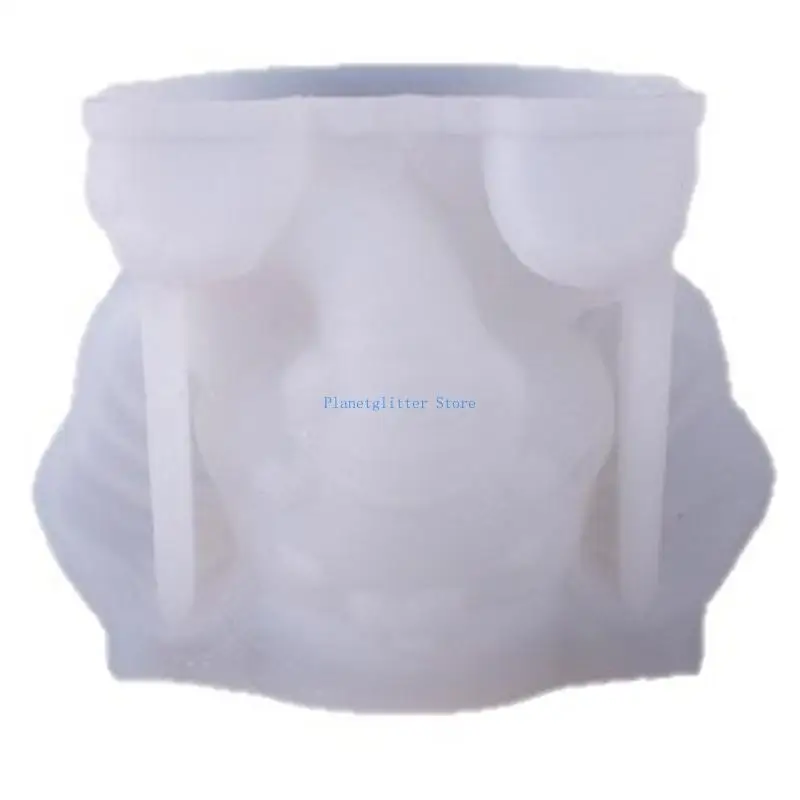 652B Versatile Silicone Mold with Elephant Designs for Creating Resin Concrete Flower Pot Decoration Items Craft Projects