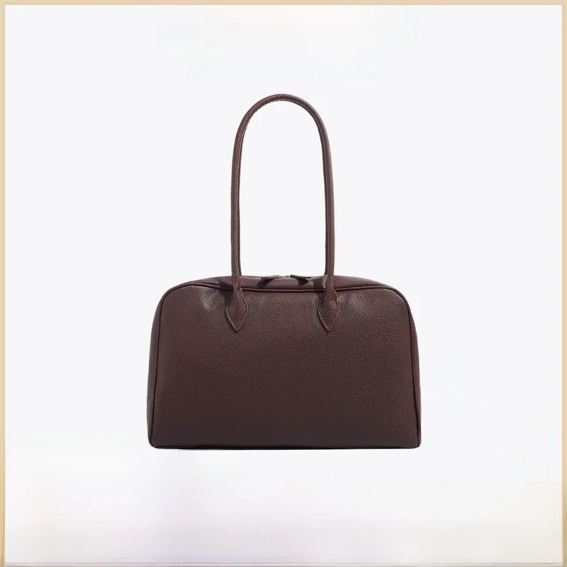 

Large Capaci Tote Bag Women's Handbag oulder Bag Casual Simple Sle Soft Leather Boston Bag Underarm Bag Faionable Wom...