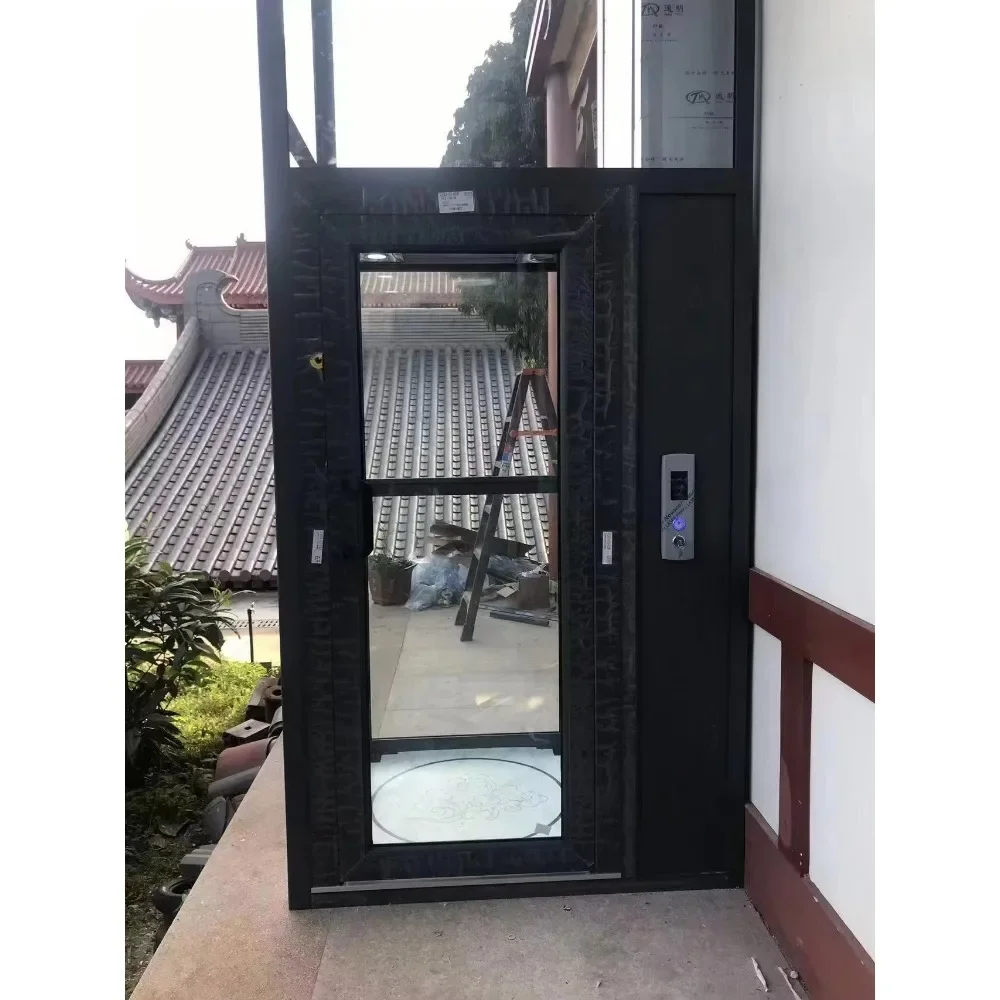 Two floor  Elevator Home Lift small Home Vacuum Elevator for apartments diy home elevator long servi time