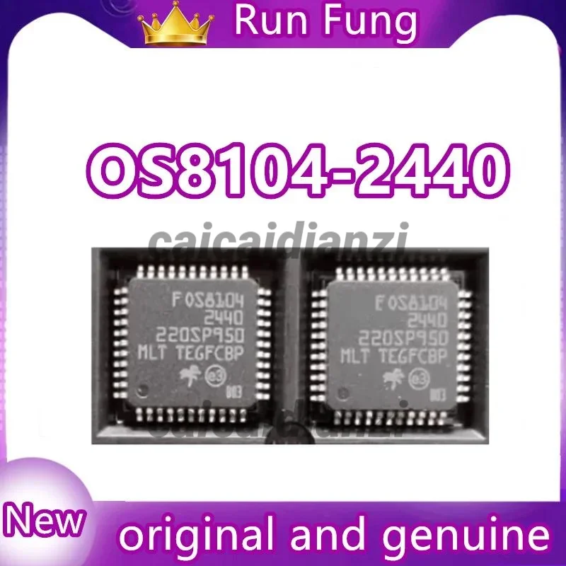 Chip IC original em estoque, FOS8104-2440 0S8104 QFP44, 100% novo, 1Pc Lot