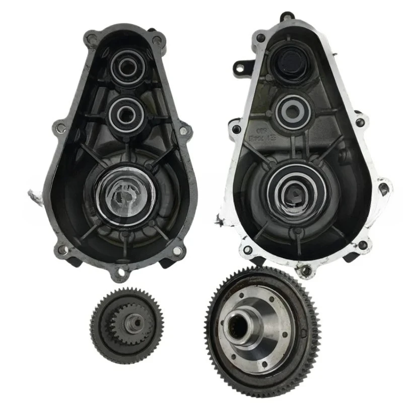 Electric Tricycle Tooth Bag Assembly Differential Assembly Gearbox Split One Rear Axle Gearbox 18 Teeth 16 Teeth