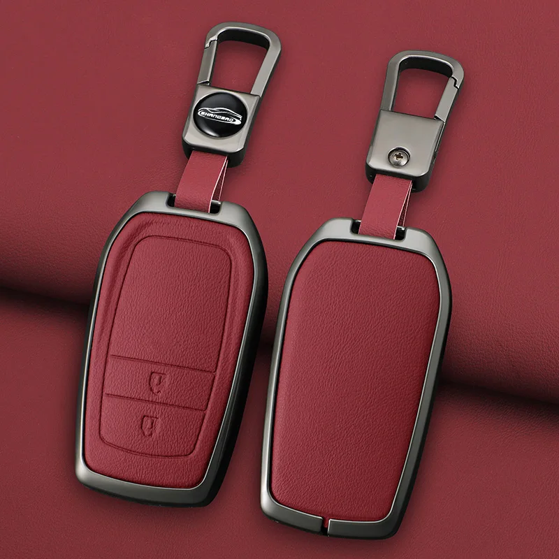 Car Remote Key Case Cover for Toyota GR RAV4 Crown Hilux Fortuner Corolla SE 2023 Camry Yaris Land Cruiser Prado Venza Accessory