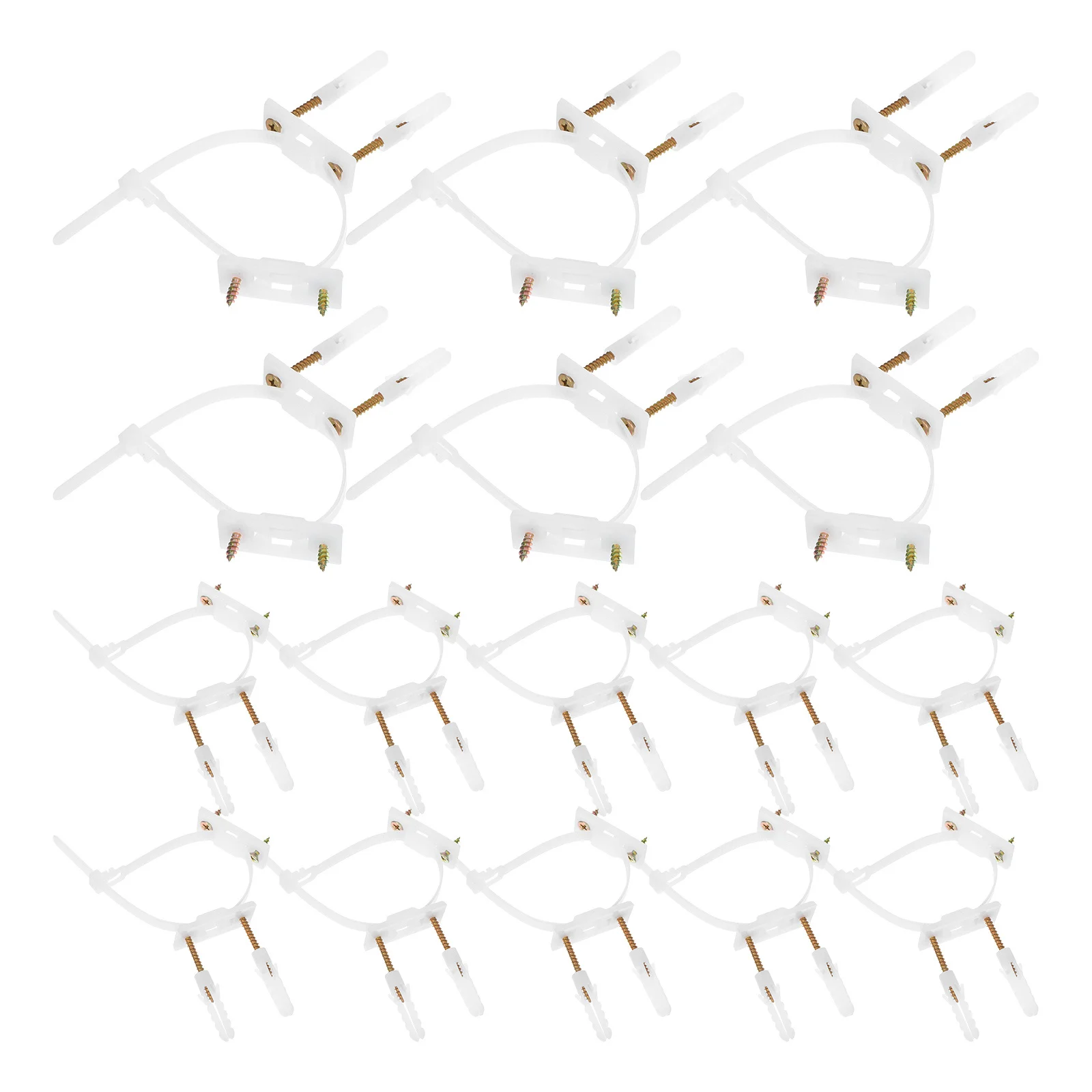 

20Pcs Furniture Anti Tip Straps Heavy Duty Nylon Safety Locks for Baby Proofing Dresser Wardrobe Cabinet Falling Prevention