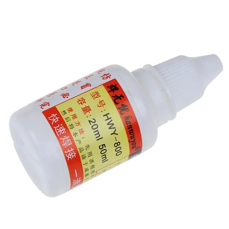 Flusso liquido per saldatura di metalli in acciaio inossidabile da 20 ml Flusso di saldatura forte multifunzionale Accessori per strumenti di