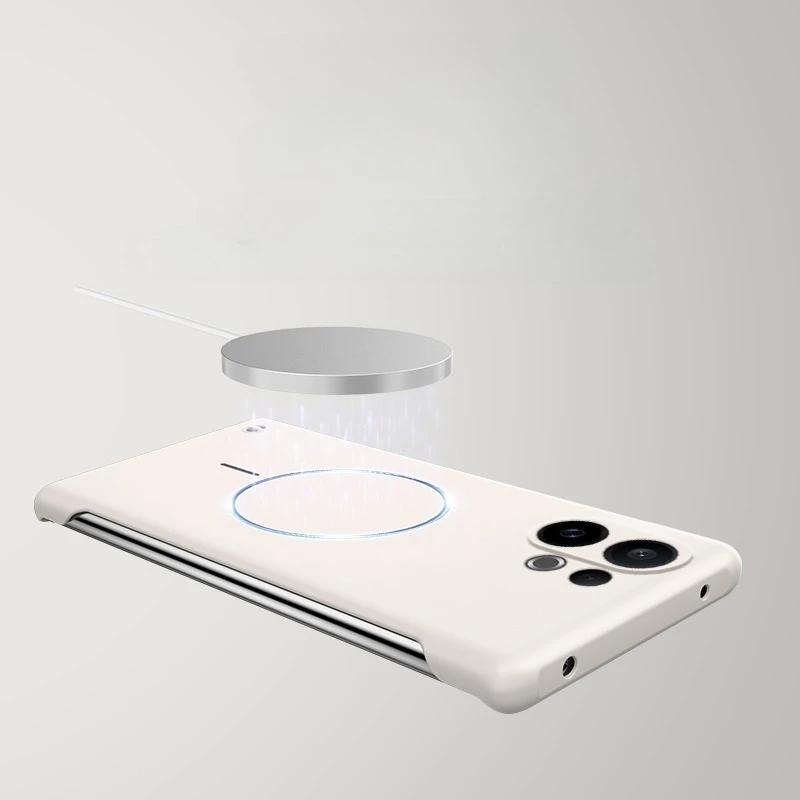 حافظة مغناطيسية بدون إطار لهاتف OPPO K13 Turbo Magsafe شحن لاسلكي غير لامع غطاء خلفي صلب رفيع للغاية لهاتف OPPO K13 Turbo Pro #3