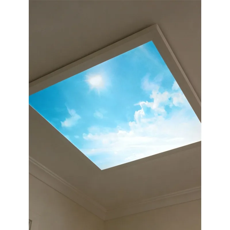 Modern Acrylic Ultra Thin Surface Mounted LED Skylight Ceiling Light Kitchen Bathroom Office Home Decor Novelty New Energy view 4