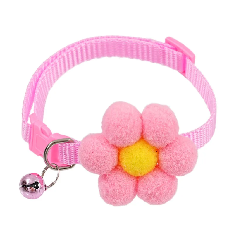 Butterfly Knot Flower Pet Collar Personalized Design Buckle for Puppy Small Dog Cat Pet Supplies Accessories