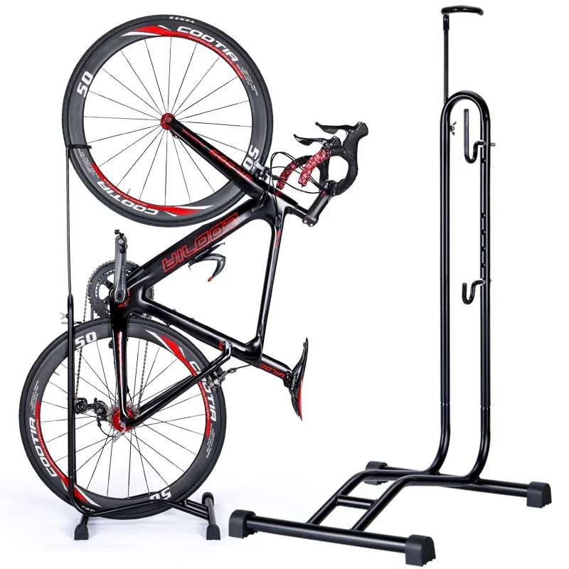 Vertical and Horizontal Bicycle Stand Indoor Bike Storage Parking Stand for 24-29 