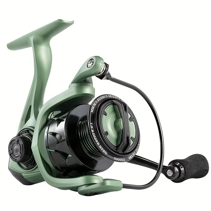 

CG Fishing Reel Ultra Smooth Powerful Metal Spool Spinning Reel Saltwater or Freshwater Fishing Reel Tackle Accessories