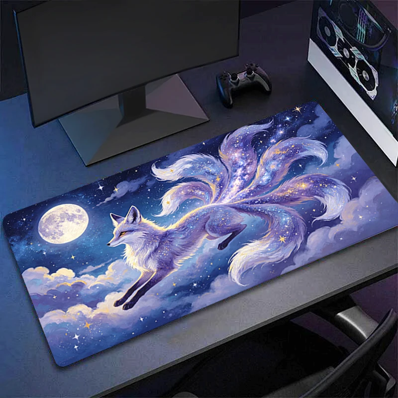 Mouse Pad Abstract Oil Painting Anime Gamer Gaming Accessories Varmilo Keyboard PC Computer Desk Mat XXL Carpet Mousepad