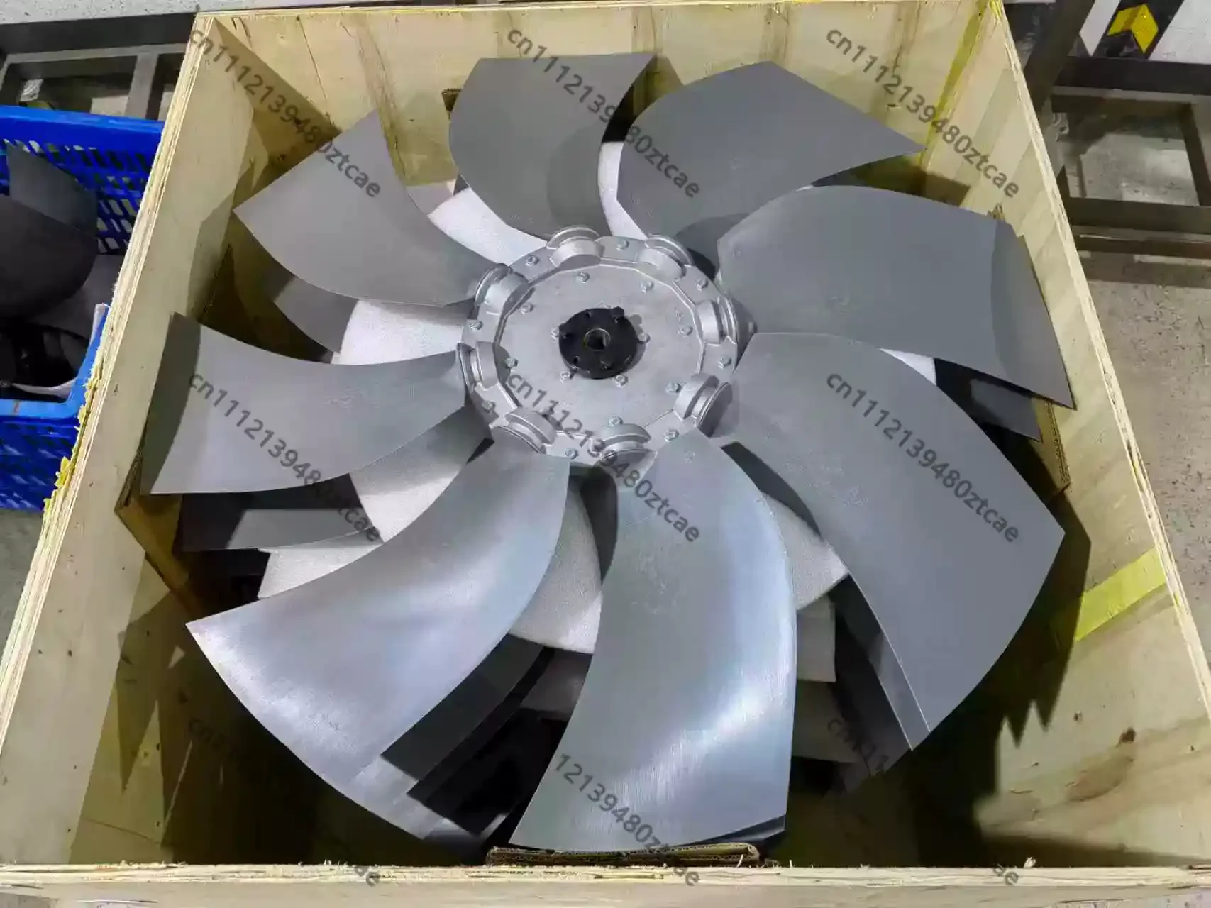Engine Cooling Fan Generator Equipment Replacement Spare Parts