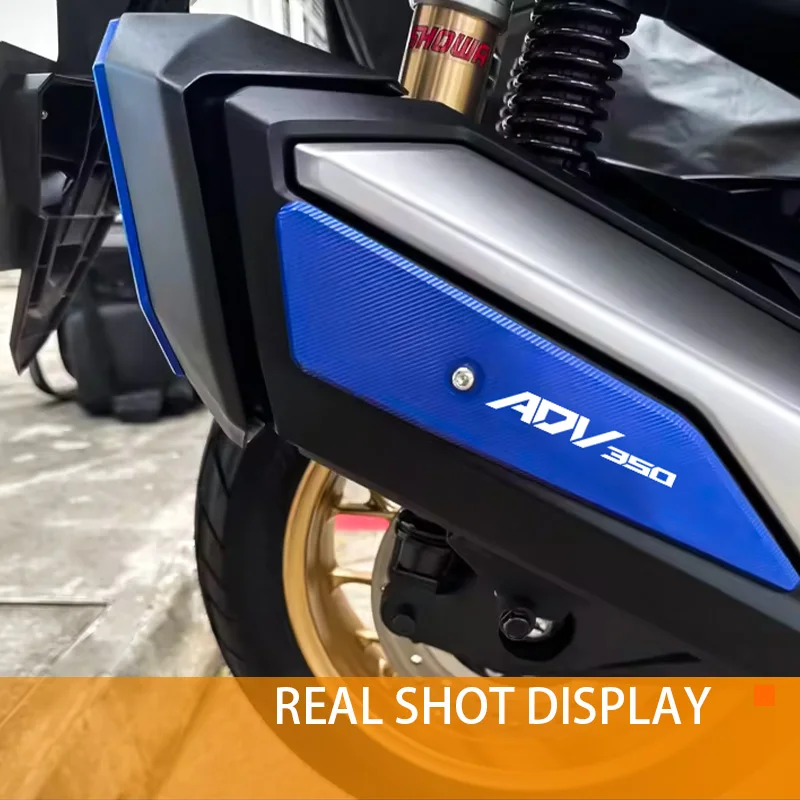 Suitable for Honda ADV 350 2021-2024 2023 2022 Motorcycle Accessories Exhaust Heat Dhield Protector Guard Cover Decorative Cover